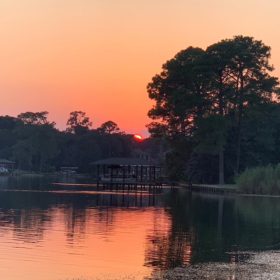 Pensacola sunset Erika Reid Bell blog